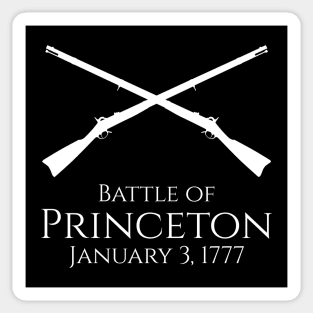 Revolutionary War - Battle Of Princeton - American History Sticker